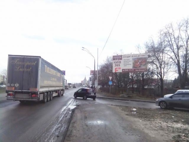 Щит 6x3, Окружная дорога (напротив суперм."Край", возле Subaru по ходу к Metro) Щит 6x3, Окружная дорога (напротив суперм."Край", возле Subaru по ходу к Metro)