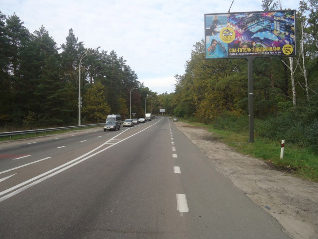 Щит 6x3,  Литовський (Мінський) пр./вул.Дніпроводська (біля ЖК Forest Park)