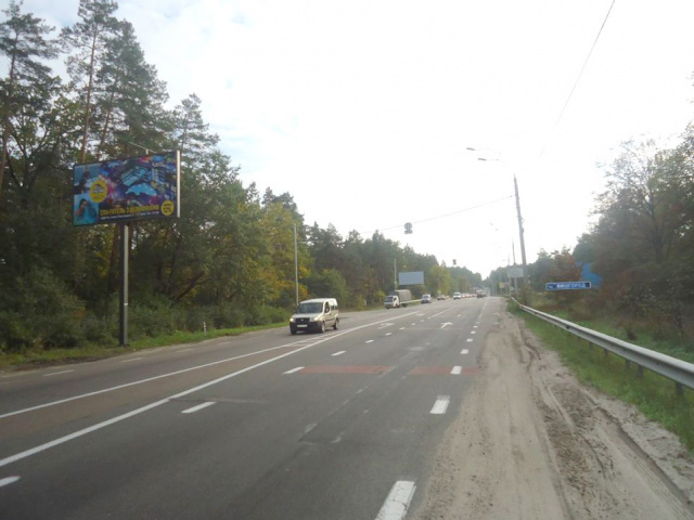 Щит 6x3,  Литовський (Мінський) пр./вул.Дніпроводська (біля ЖК Forest Park)