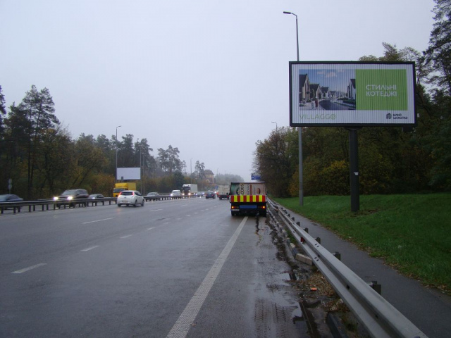 Призма 6x3,  Брест-Литовского шоссе (поворот на Чайку) -в'їзд у місто
